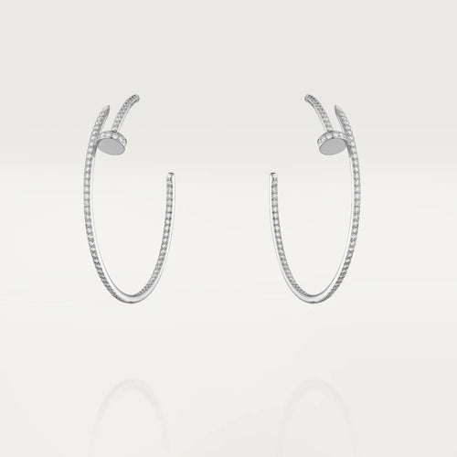 [Aurelle Style]JUSTE EARRINGS FULL DIAMONDS 1.8MM