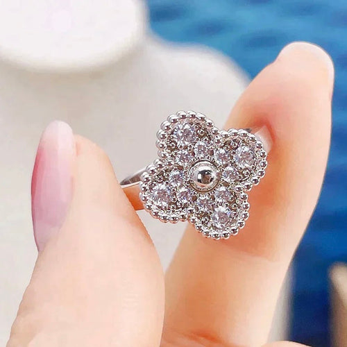 [TOP]CLOVER DIAMOND RING