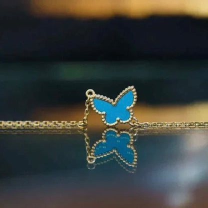 [Aurelle Style]BUTTERFLY TURQUOISE BUTTERFLY BRACELET