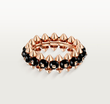 [TOP]CLASH ELEGANT ROSE GOLD RING FEATURING NATURAL AGATE