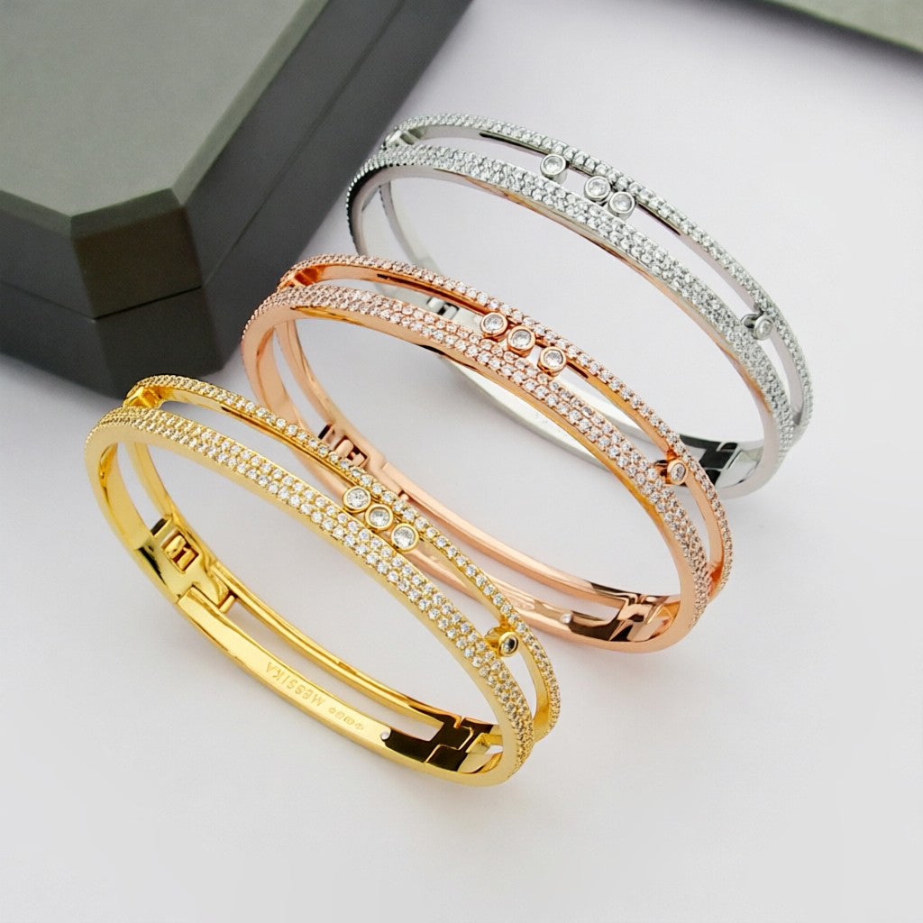 [Aurelle Style]Move Romane pavé bangle