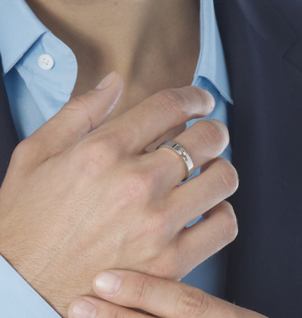 [Aurelle Style]ALLIANCE LIENS VIDENCE 4MM RING