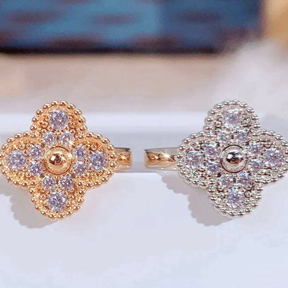 [Aurelle Style]CLOVER DIAMOND RING