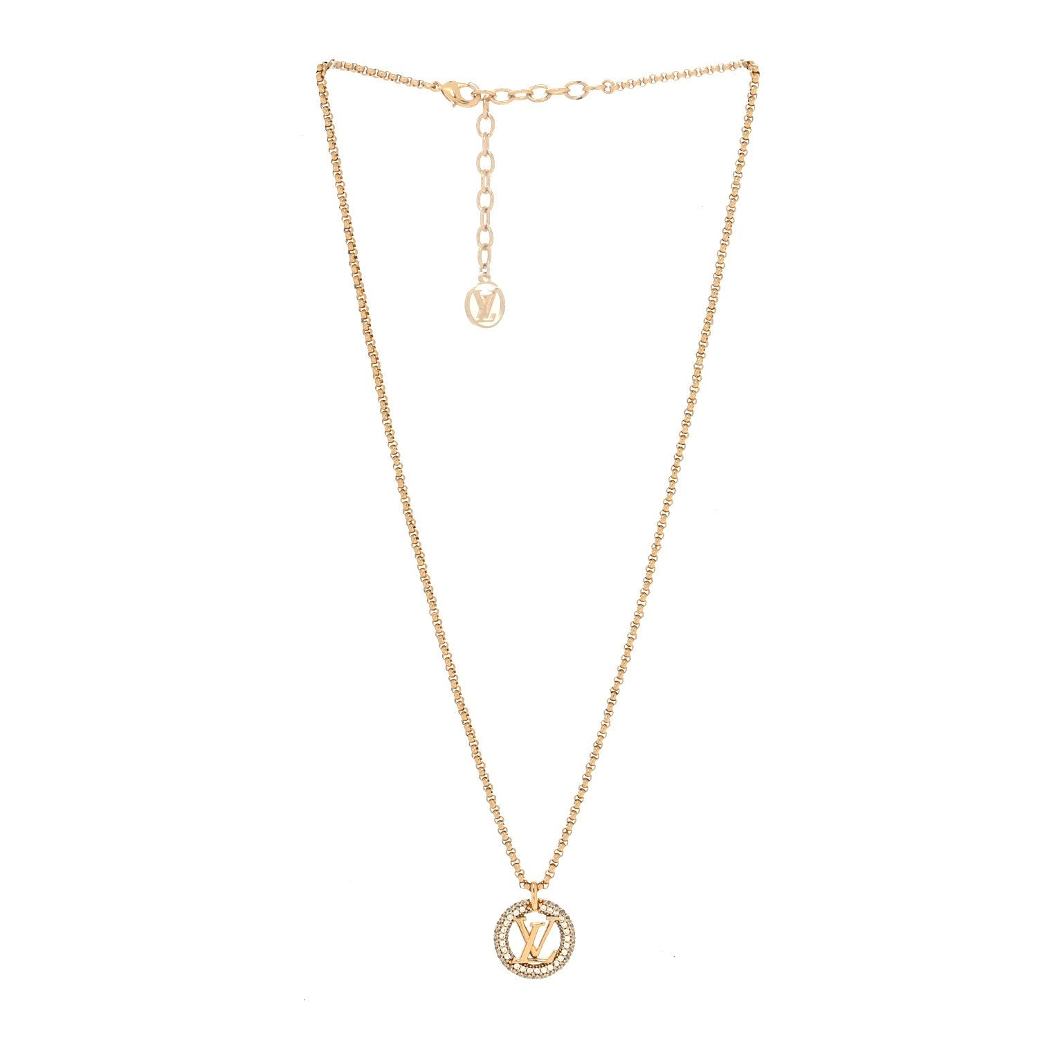 [Aurelle Style]BY NIGHT DIAMOND PAVED NECKLACE