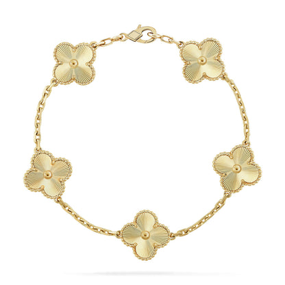 [Aurelle Style] CLOVER 5 MOTIF LASER BRACELET COLLECTION