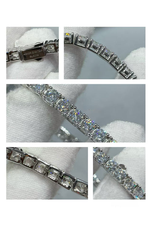 [TOP jewelrys]TENNIS BRACELET WITH FULL DIAMOND SETTING