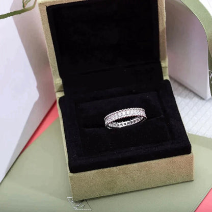 [Aurelle Style]PERLEE DIAMOND SILVER RING