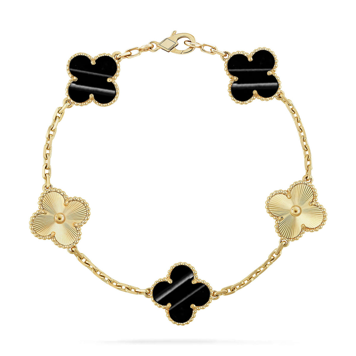 [TOP] CLOVER 5 MOTIF PULSAR STONE BRACELET COLLECTION