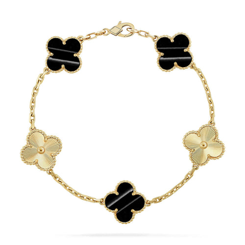[TOP] CLOVER 5 MOTIF PULSAR STONE BRACELET COLLECTION