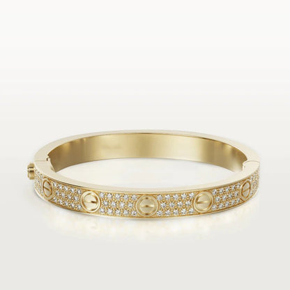 [Aurelle Style]LOVE BRACELET 6.1MM DIAMOND-PAVED