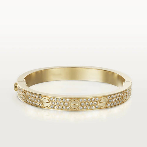 [Aurelle Style]LOVE BRACELET 6.1MM DIAMOND-PAVED