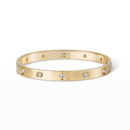 [Aurelle Style]LOVE BRACELET 6.1MM 10 DIAMONDS