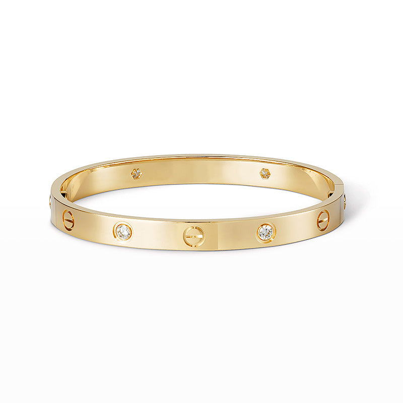 [Aurelle Style]LOVE BRACELET 6.1MM 4 DIAMONDS