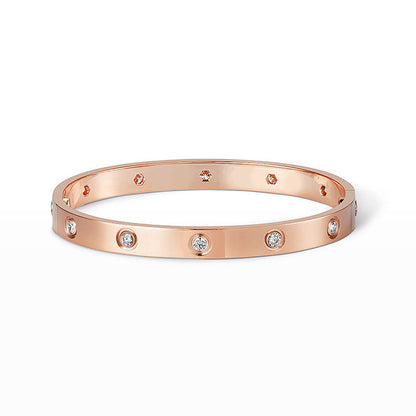 [Aurelle Style]LOVE BRACELET 6.1MM 10 DIAMONDS