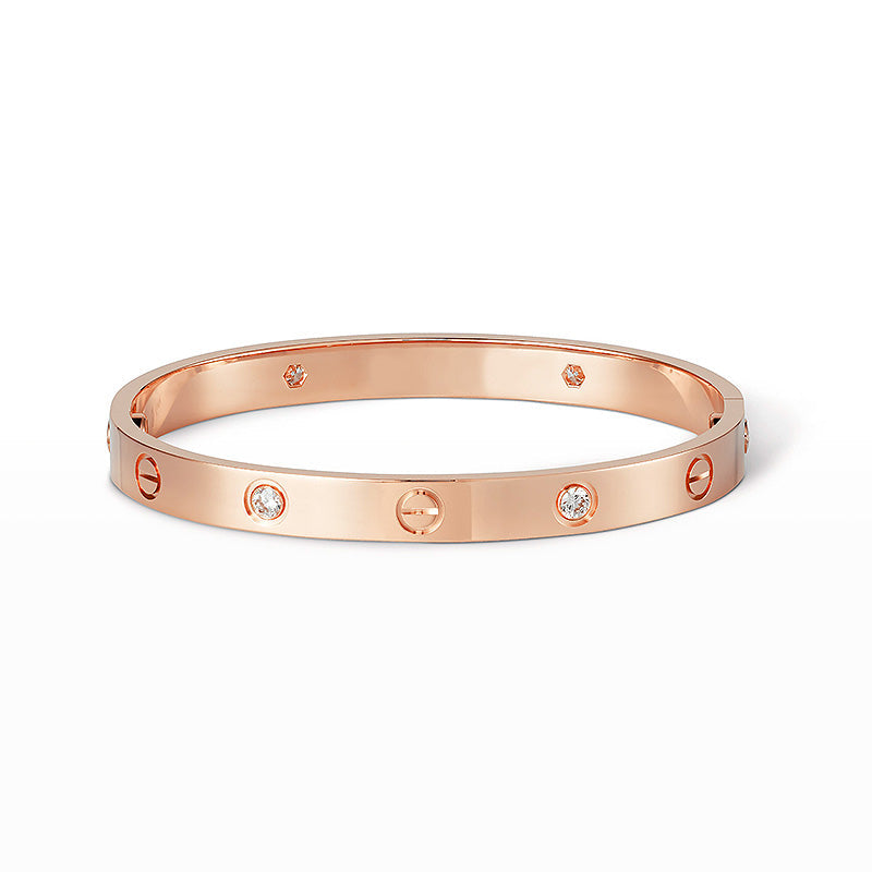 [Aurelle Style]LOVE BRACELET 6.1MM 4 DIAMONDS