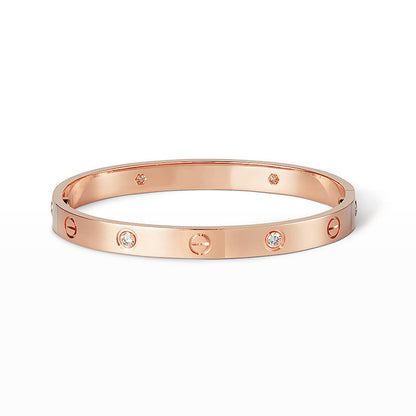 [Aurelle Style]LOVE BRACELET 6.1MM 4 DIAMONDS