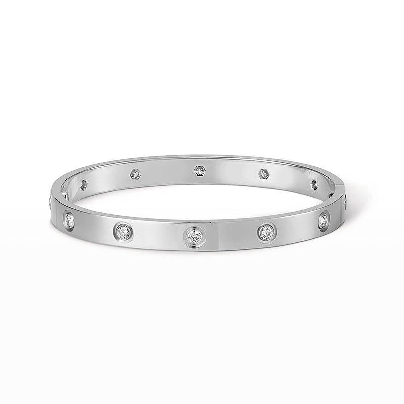 [Aurelle Style]LOVE BRACELET 6.1MM 10 DIAMONDS