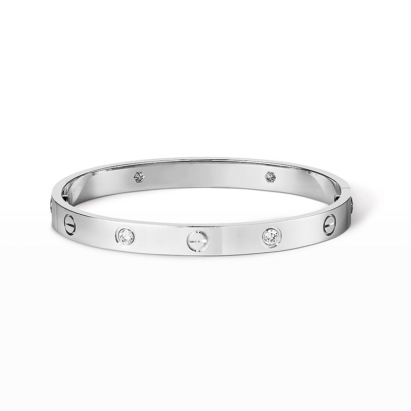 [Aurelle Style]LOVE BRACELET 6.1MM 4 DIAMONDS