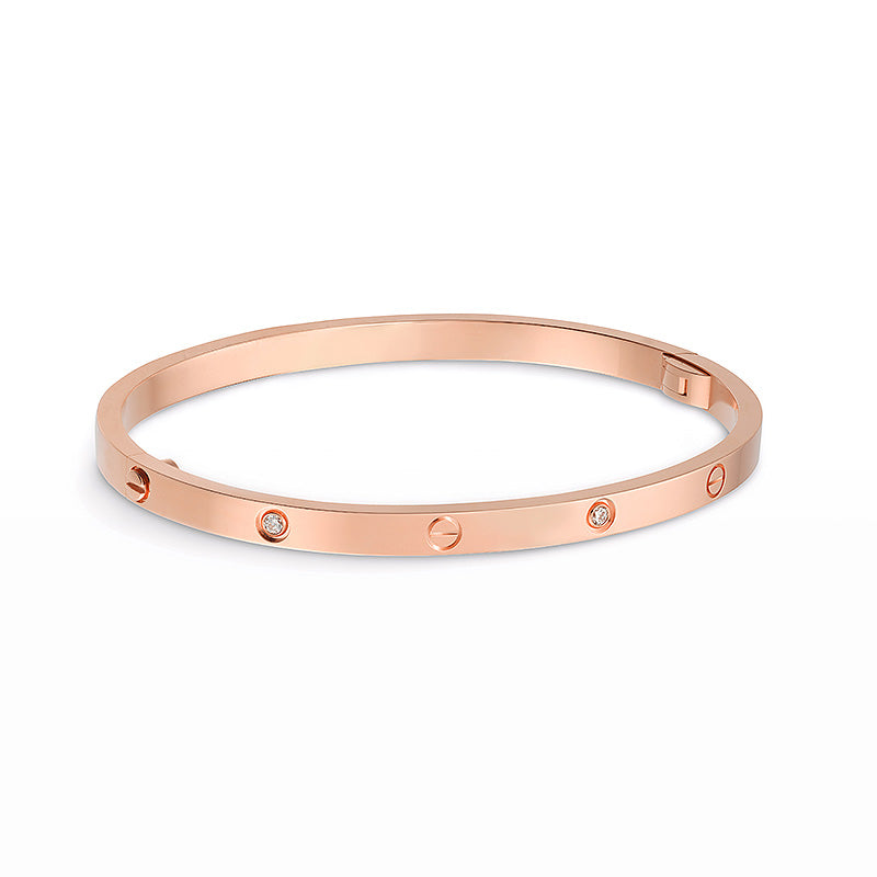 [Aurelle Style]LOVE BRACELET 3.65MM 6 DIAMONDS