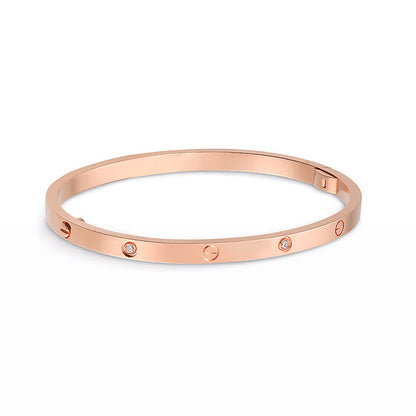 [Aurelle Style]LOVE BRACELET 3.65MM 6 DIAMONDS