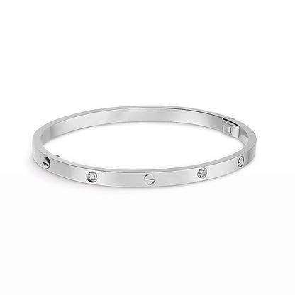 [Aurelle Style]LOVE BRACELET 3.65MM 6 DIAMONDS