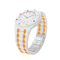 White + Orange