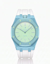 Tiffany Bluen+White
