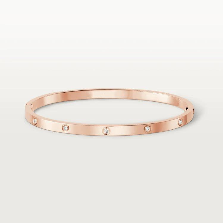 [Aurelle Style]LOVE BRACELET 3.65MM 10 DIAMONDS