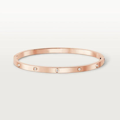 [Aurelle Style]LOVE BRACELET 3.65MM 10 DIAMONDS