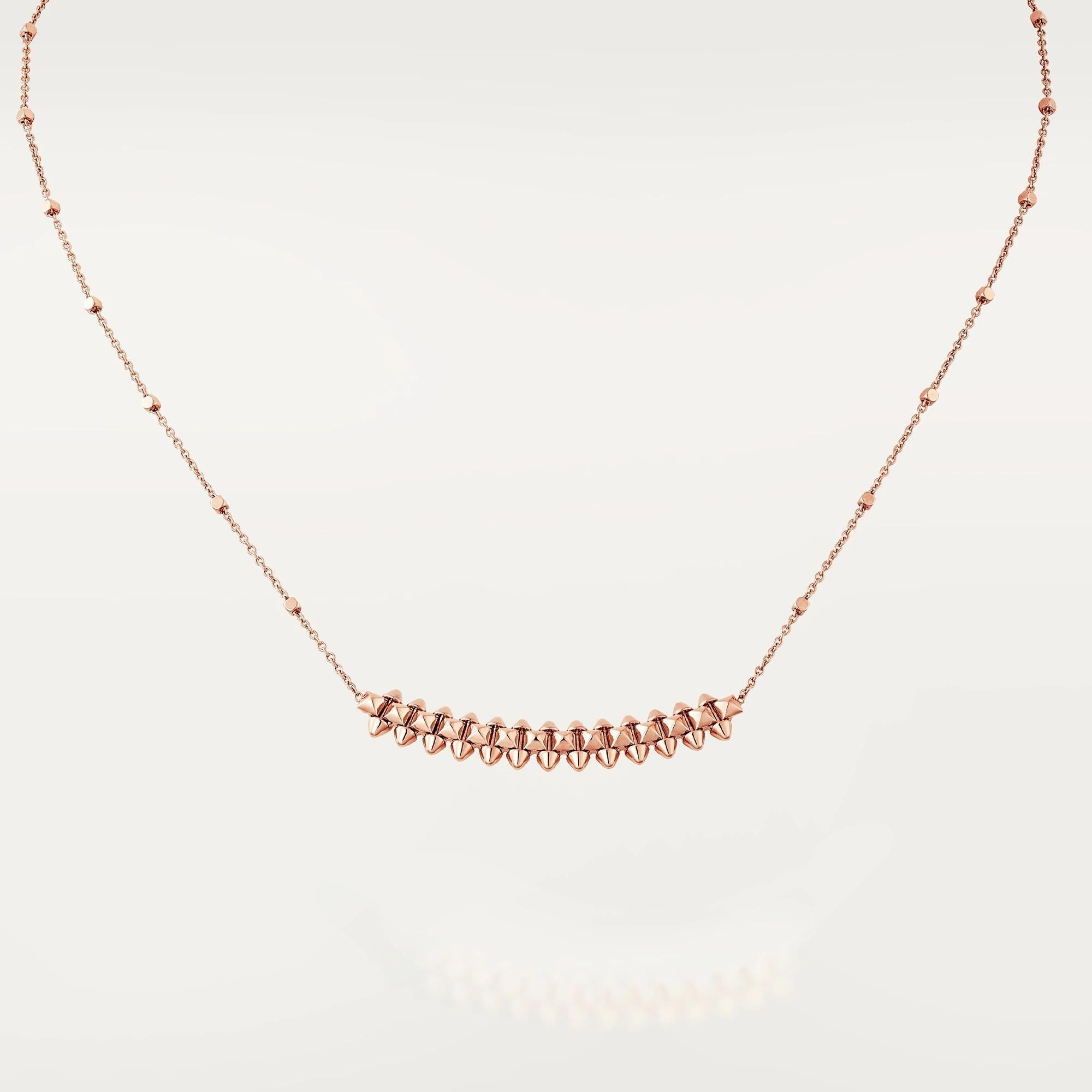 [Aurelle Style]CLASH PINK GOLD NECKLACE