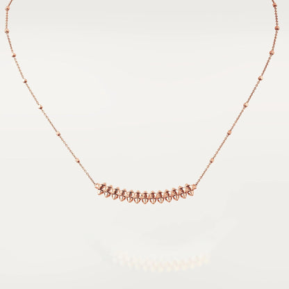 [Aurelle Style]CLASH PINK GOLD NECKLACE