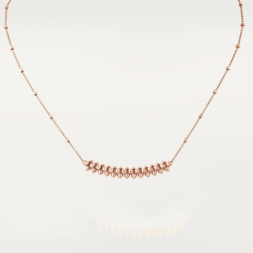 [Aurelle Style]CLASH PINK GOLD NECKLACE