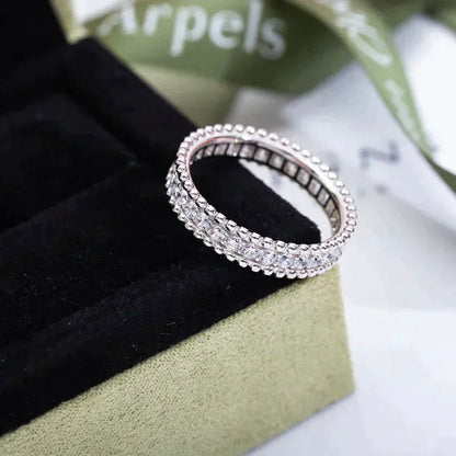 [Aurelle Style]PERLEE DIAMOND SILVER RING