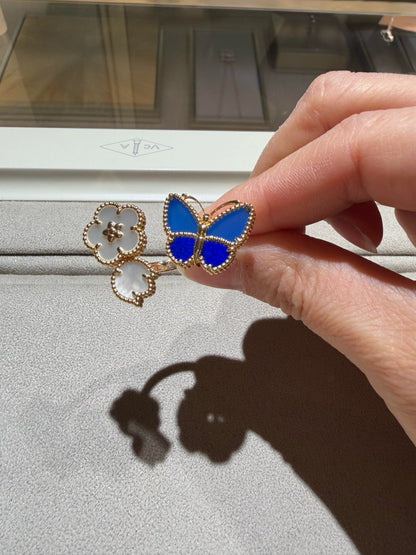 [Aurelle Style]LUCKY SPRING BUTTERFLY OPEN-FACE RINGS
