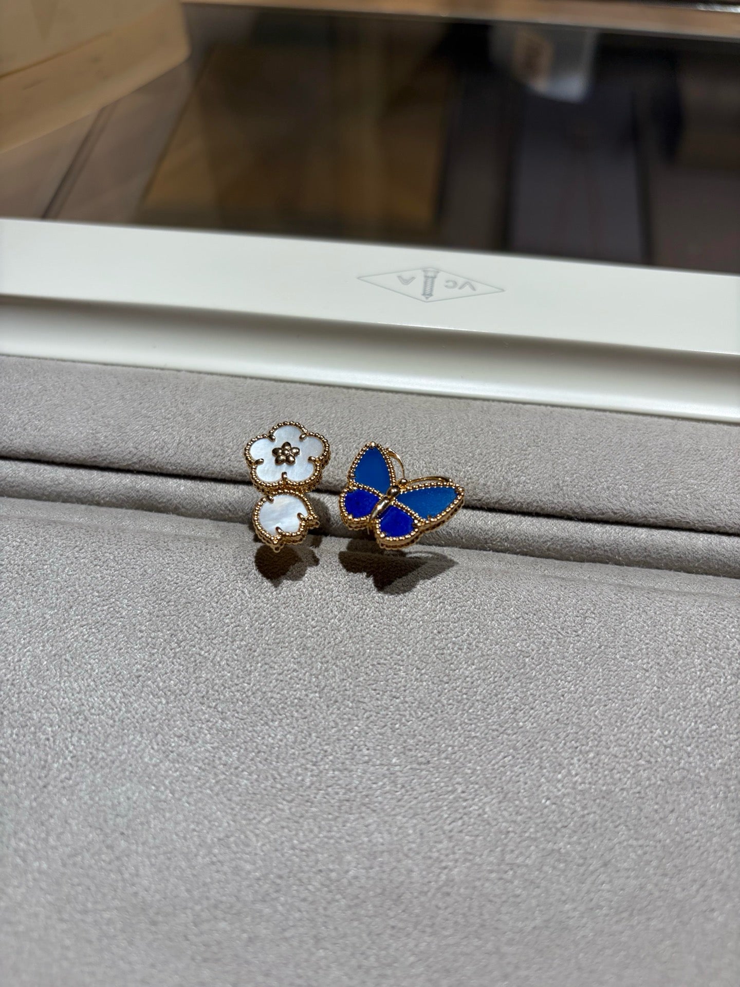 [Aurelle Style]LUCKY SPRING BUTTERFLY OPEN-FACE RINGS