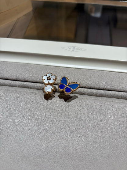 [Aurelle Style]LUCKY SPRING BUTTERFLY OPEN-FACE RINGS