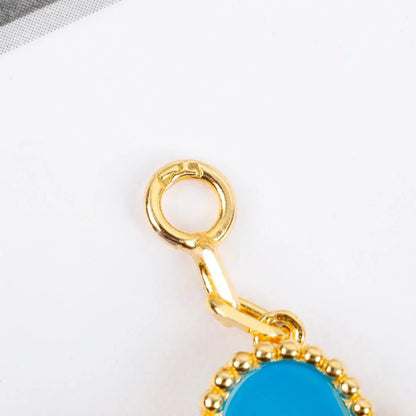 [Aurelle Style] CLOVER 5 MOTIF TURQUOISE BRACELET COLLECTION