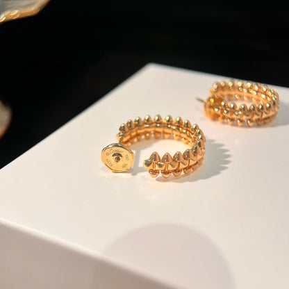 [Aurelle Style]CLASH SMALL HOOP EARRINGS