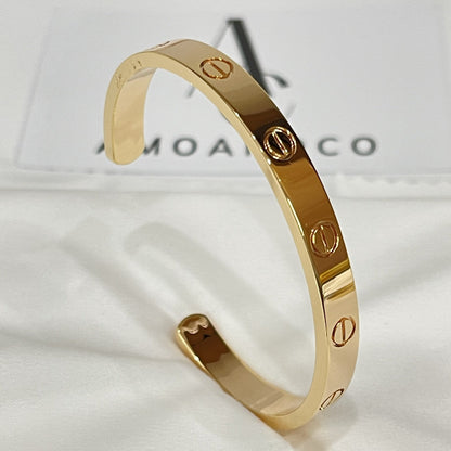 [Aurelle Style]LOVE BRACELET 6.1MM OPEN CUFF