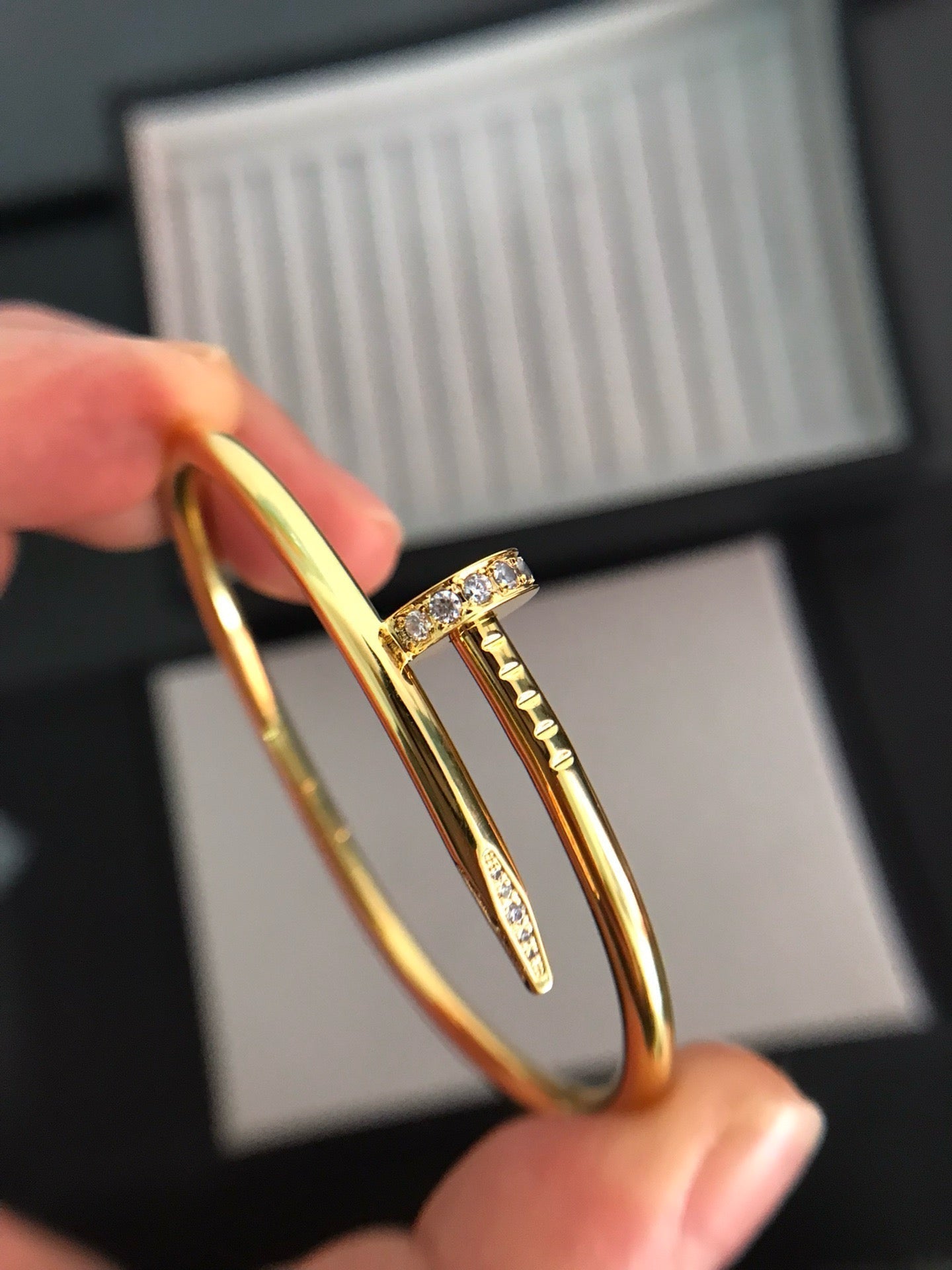 [Aurelle Style]JUSTE BRACELET 3.5MM DIAMONDS