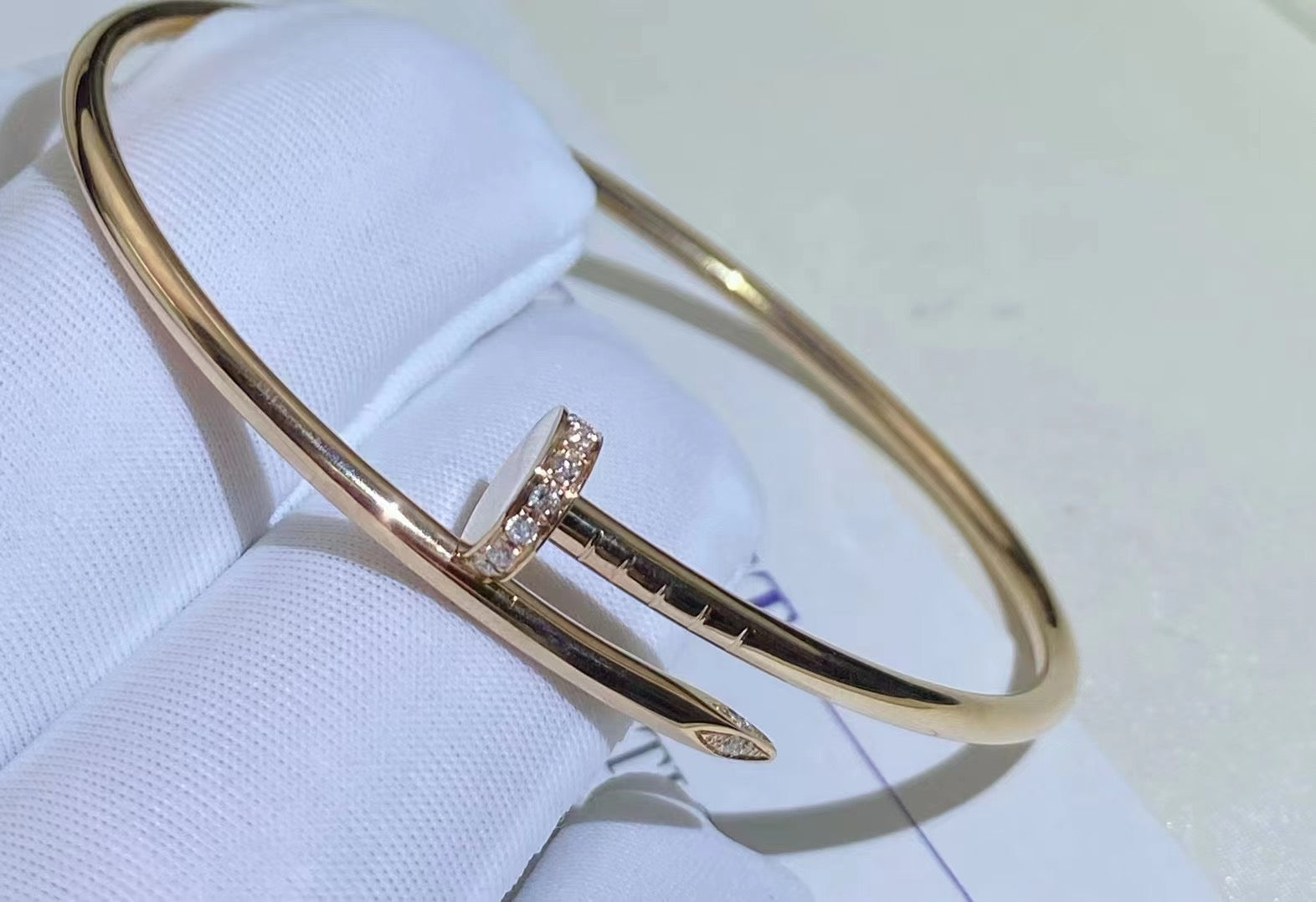 [Aurelle Style]JUSTE BRACELET 2.5MM DIAMONDS