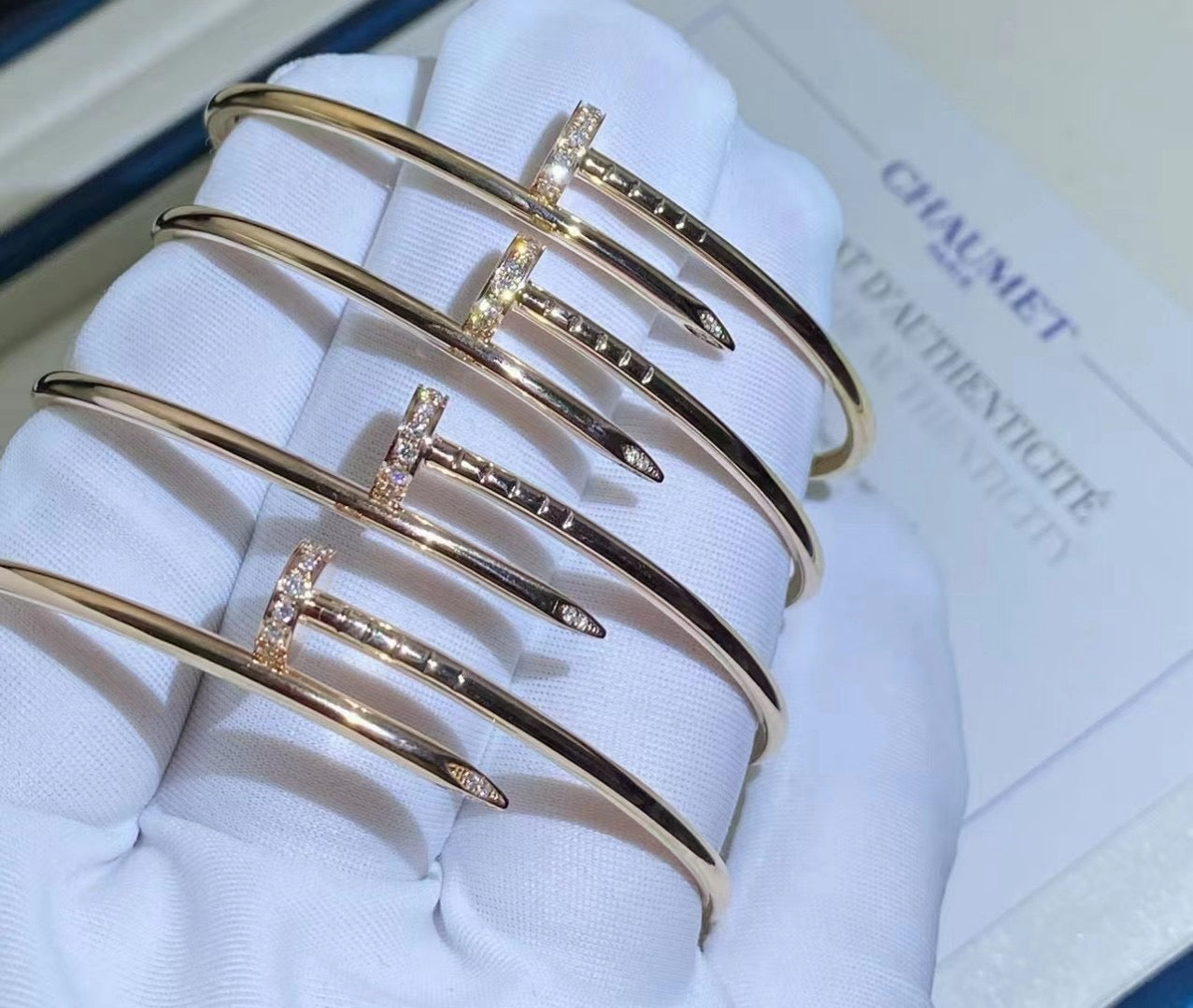 [Aurelle Style]JUSTE BRACELET 2.5MM DIAMONDS