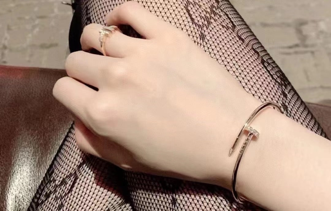 [Aurelle Style]JUSTE BRACELET 2.5MM DIAMONDS