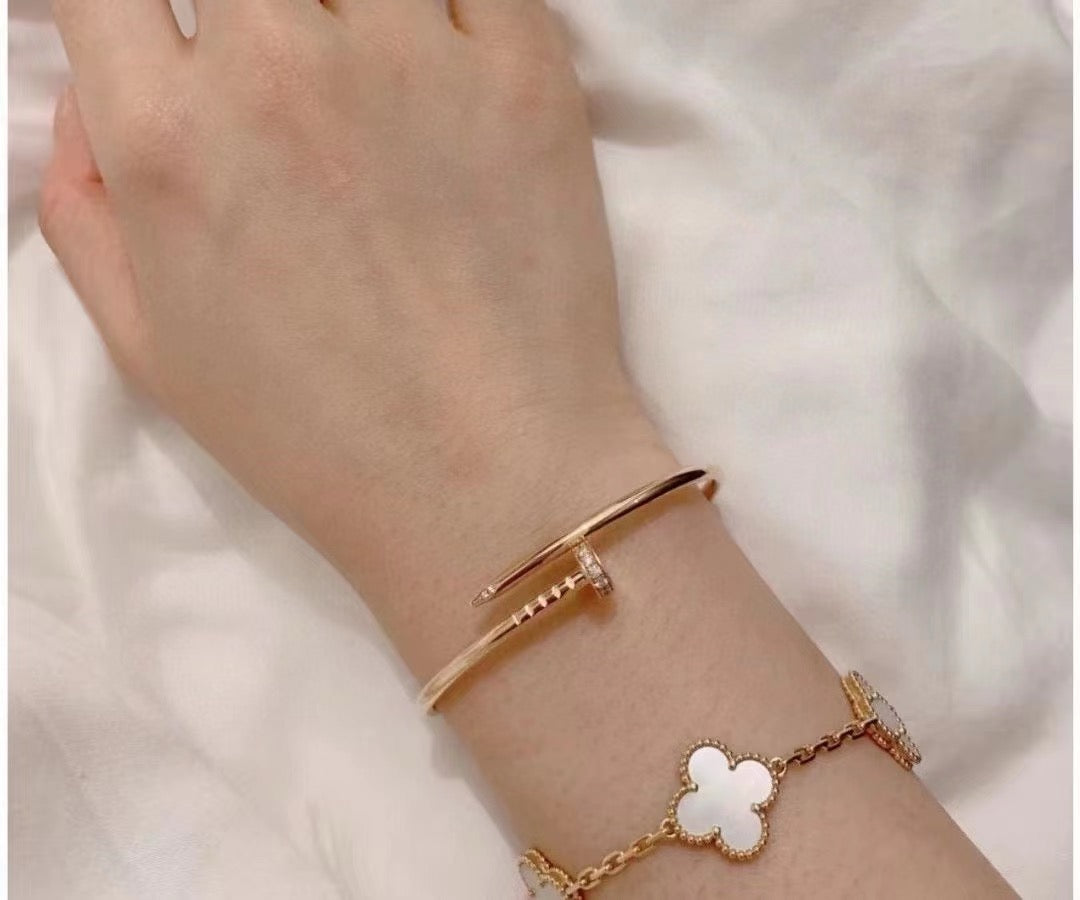 [Aurelle Style]JUSTE BRACELET 2.5MM DIAMONDS