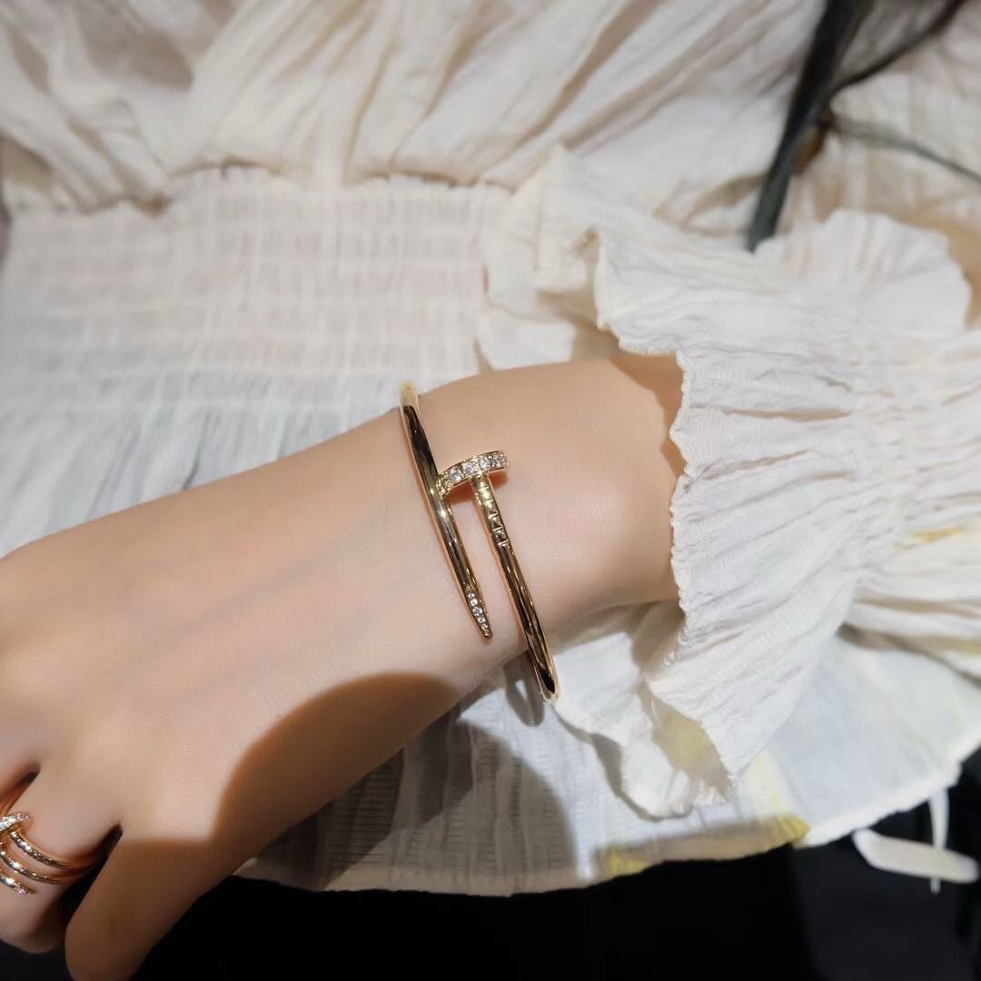 [Aurelle Style]JUSTE BRACELET 3.5MM DIAMONDS