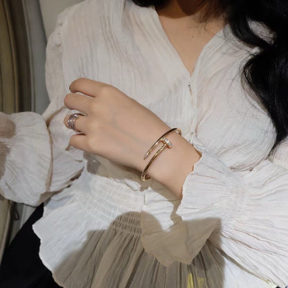 [Aurelle Style]JUSTE BRACELET 3.5MM DIAMONDS