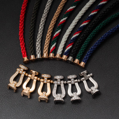 [Aurelle Style]FORCE LARGE HORSESHOE NO DIAMOND BRACELET SILVER