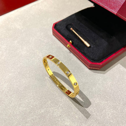 [Aurelle Style]LOVE BRACELET 6.1MM 10 DIAMONDS