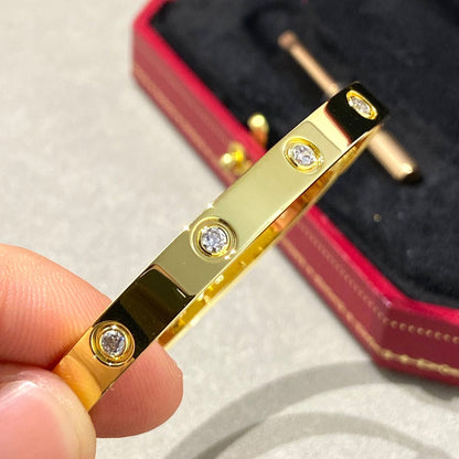 [Aurelle Style]LOVE BRACELET 6.1MM 10 DIAMONDS