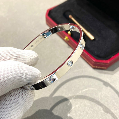[Aurelle Style]LOVE BRACELET 6.1MM 10 DIAMONDS